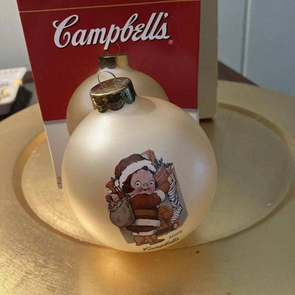 Cambells Collectors Edition 2005 Christmas Ornament